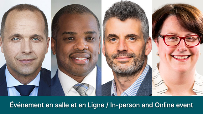 Vincent Delisle, Jimmy Jean, Martin													 Lefebvre						, Marie-France Paquet