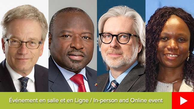 Rémi Quirion, Lassina Zerbo, Geoffroi Montpetit, Justine Germo Nzweundji