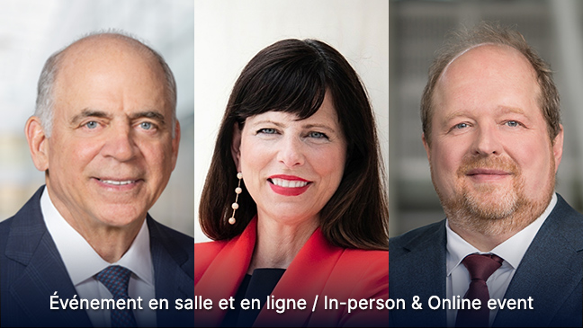 Pierre Fitzgibbon, Louise Blais, Richard Ouellet