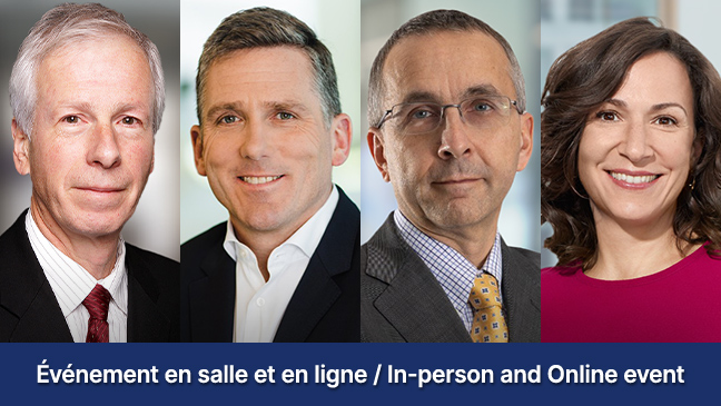 Stéphane Dion, Patrick Decostre, Guillaume Laverdure, Véronique Proulx