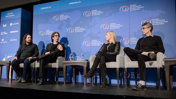 Sylvain Carle, Louis-Philippe Maurice , Isabelle Bettez, Yoshua Bengio