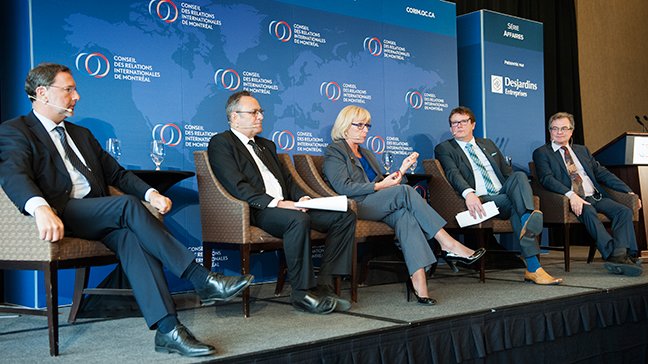 Françoise Bertrand, Daniel Boyer, Yves-Thomas Dorval, Jacques Létourneau