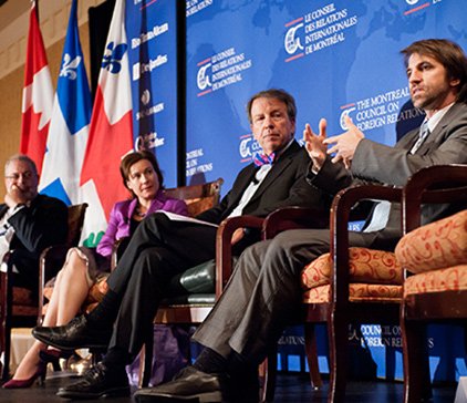 Pierre Arcand, Hélène Gagnon, Steven Guilbeault, Jean Simard