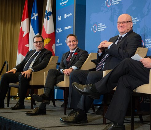 Pierre Cléroux, Stéfane Marion, François Dupuis