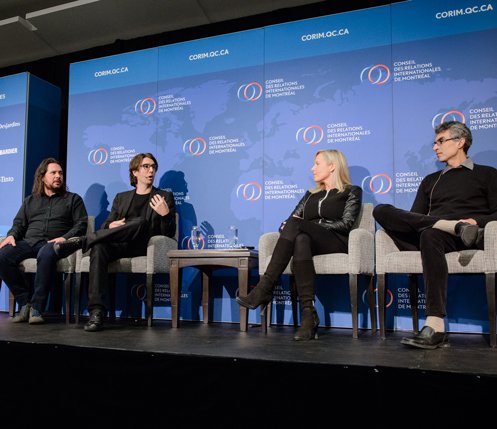 Sylvain Carle, Louis-Philippe Maurice , Isabelle Bettez, Yoshua Bengio