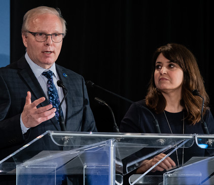 Jean-François Lisée, Véronique Hivon