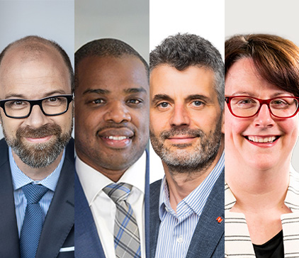 Maxime Aucoin, Jimmy Jean, Martin													 Lefebvre						, Marie-France Paquet
