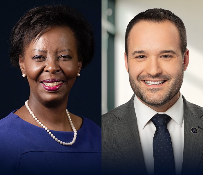 Louise Mushikiwabo , Mathieu Lacombe