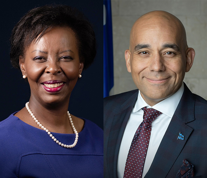 Louise Mushikiwabo , Christopher Skeete