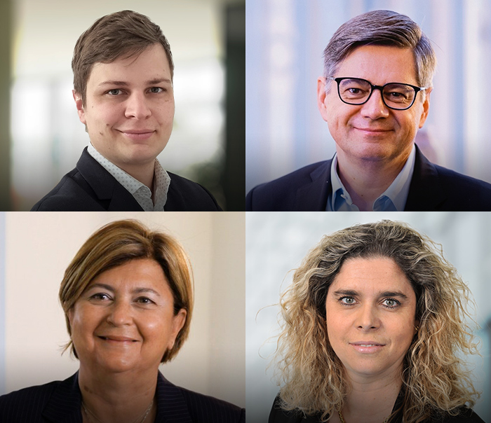 Guillaume Avrin, Eric Salobir, Tania Saba, Nathalie de Marcellis-Warrin